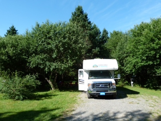 Moosehead Family Campground, Greenville, Maine | Womo-Abenteuer