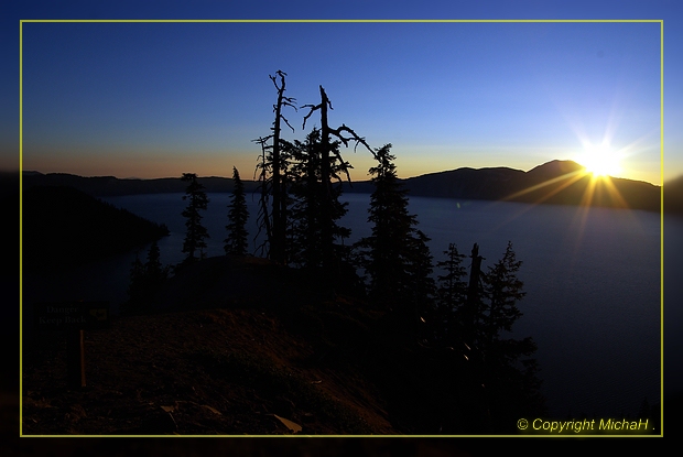 Sunrise Crater Lake