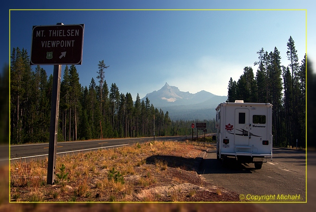 Mt. Thielsen Viewpoint, Diamond Lake