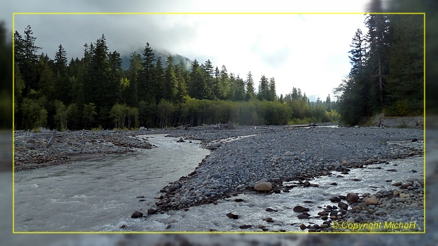 Jenseits des Mt. Rainier NP