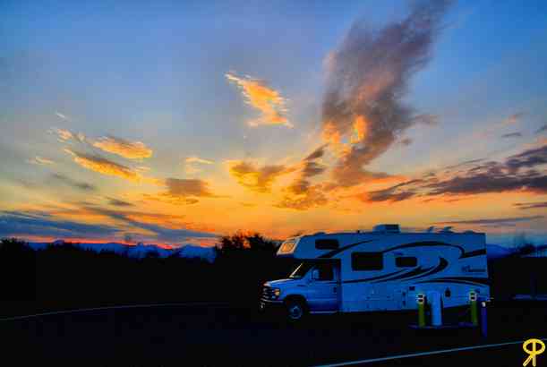 Sonnenaufgang am Big Bend of The Colorado CG