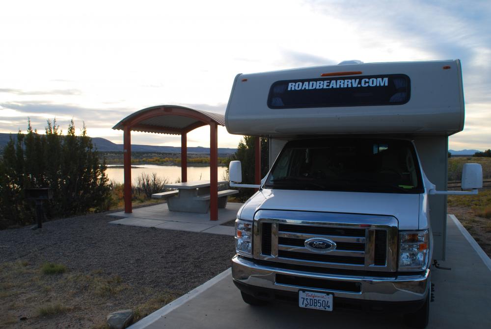 Cochiti Lake Recreation Area Campground, Pena Blanca, New Mexico Womo