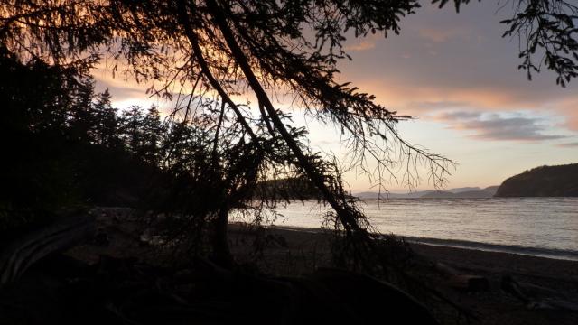 Abendstimmmung im Deception Pass