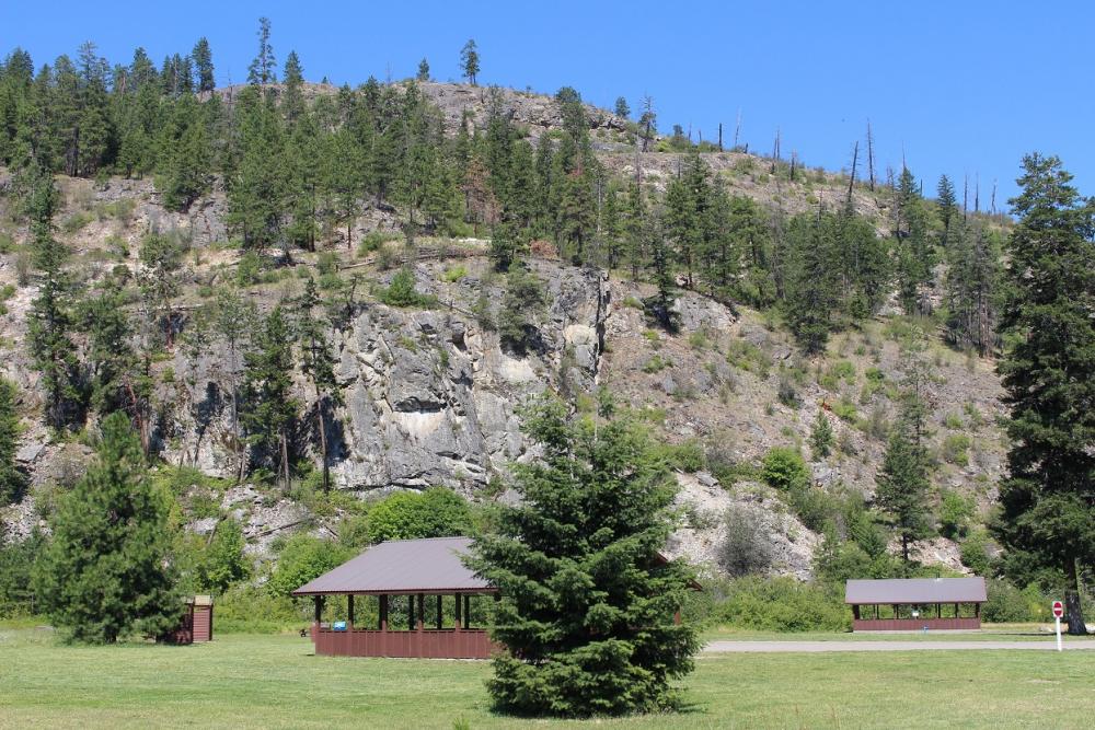 Fintry Provincial Park Campground, Kelowna, British Columbia, Canada ...