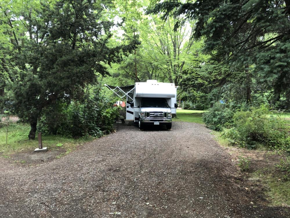 Bear Creek Provincial Park Campground Kelowna British Co