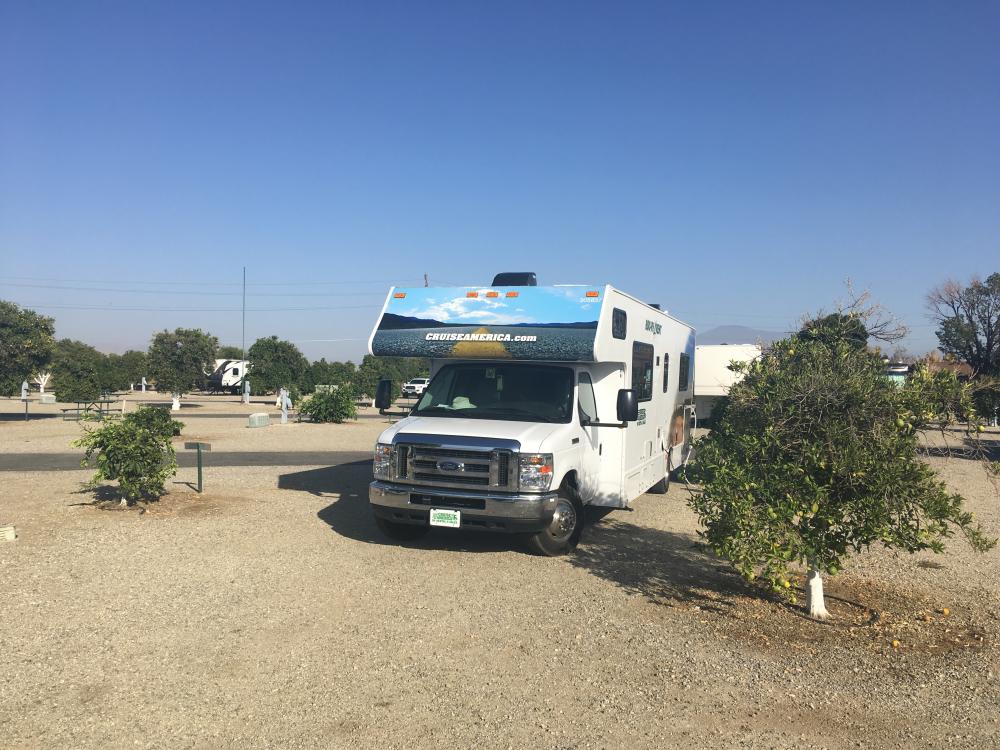 Orange Grove RV Park, Campground, Bakersfield, California ...