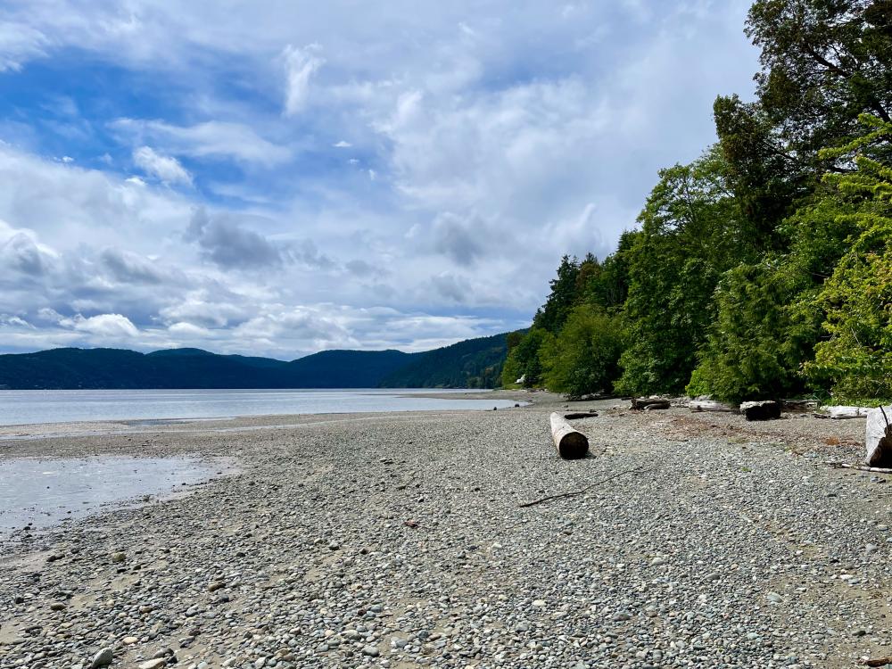 Bamberton Provincial Park Campground, Vancouver Island, British ...