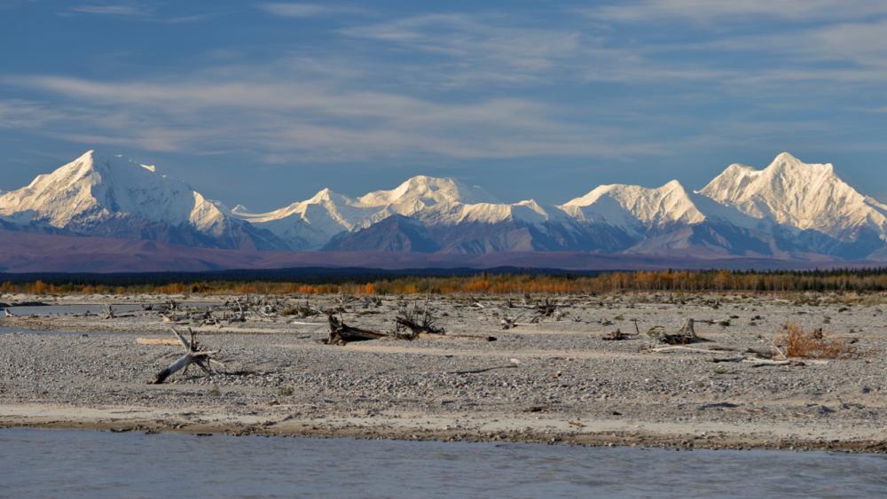 Alaska Range bei Delta Junction/Alaska