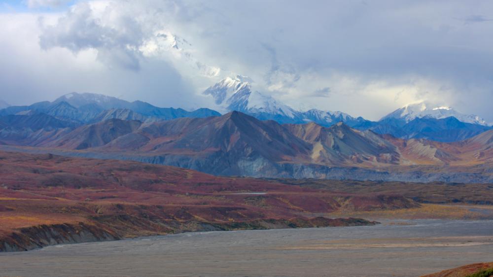 Mt. Denali beim Eielson Visitor Center/Alaska