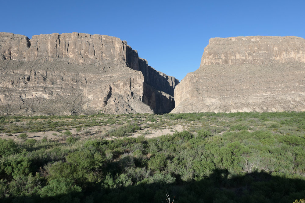 Santa Elena Canyon von außen