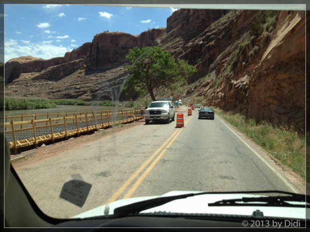 Baustelle am Colorado River