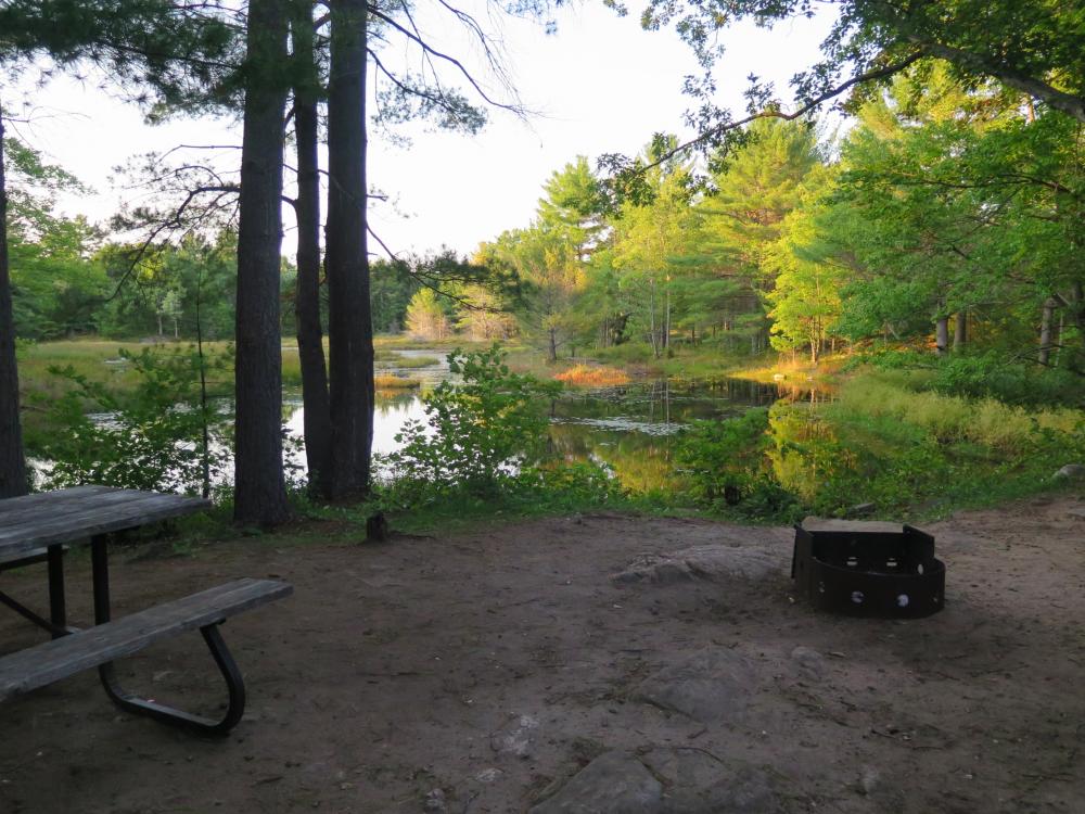 Six Mile Lake Provincial Park, Campground, Port Severn, Ontario, Canada ...