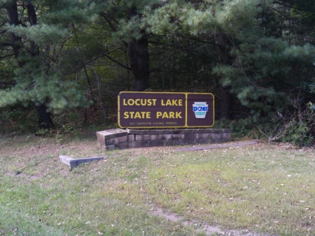 Locust Lake State Park Campground Barnesville Pennsylvania Womo Abenteuer