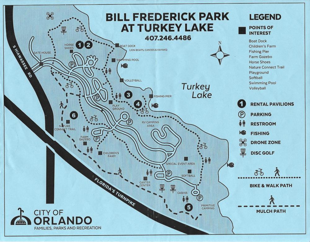 Bill Frederick Park Übersicht