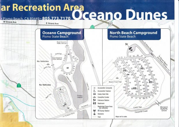 Oceano Dunes Pismo State Beach Stellplätze