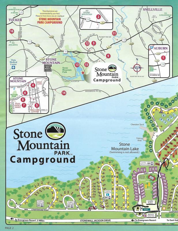 Stone Mountain SP Campground 2