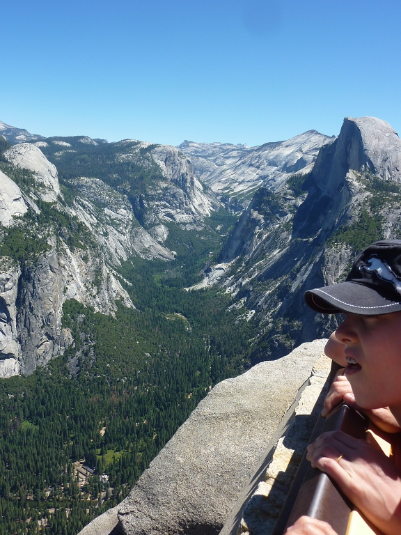 Aussicht am Glacier Point