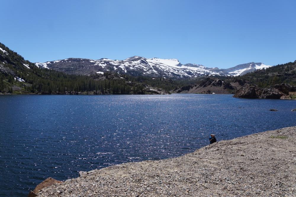 am Tioga Lake