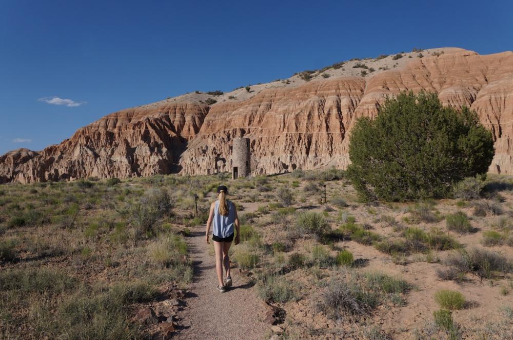 Weg zum Cathedral Gorge SP