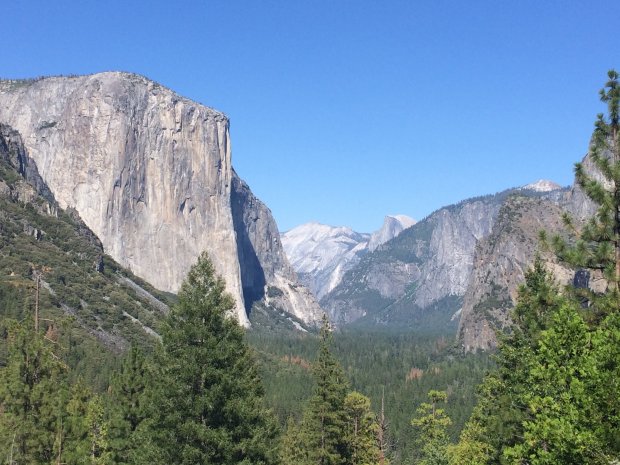 Zufahrt zum Yosemite NP