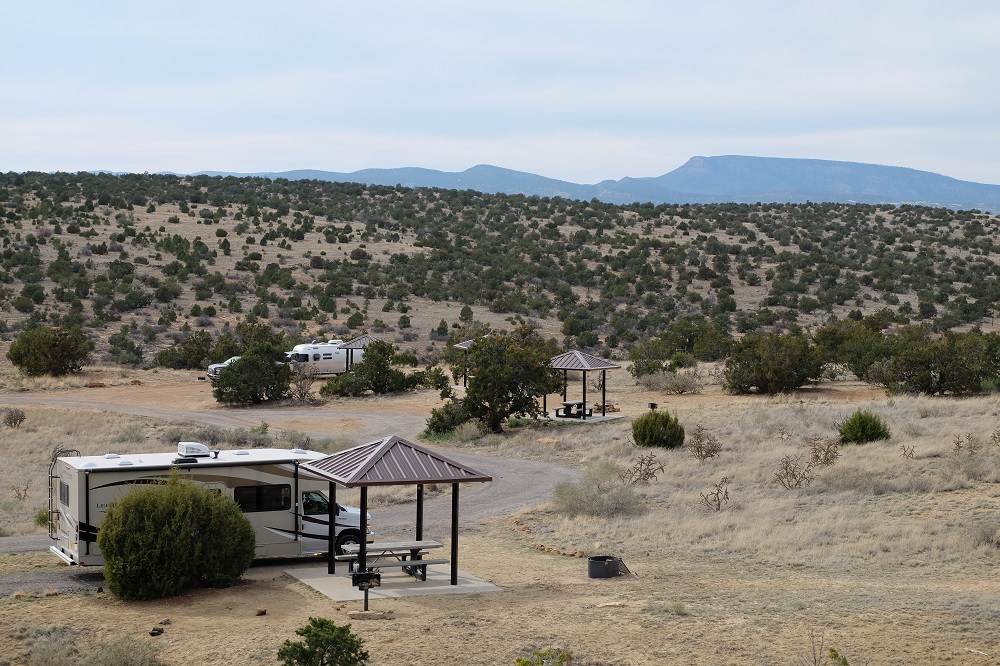 Joe Skeen BLM Camping, Campground, El Malpais National Monument, New 